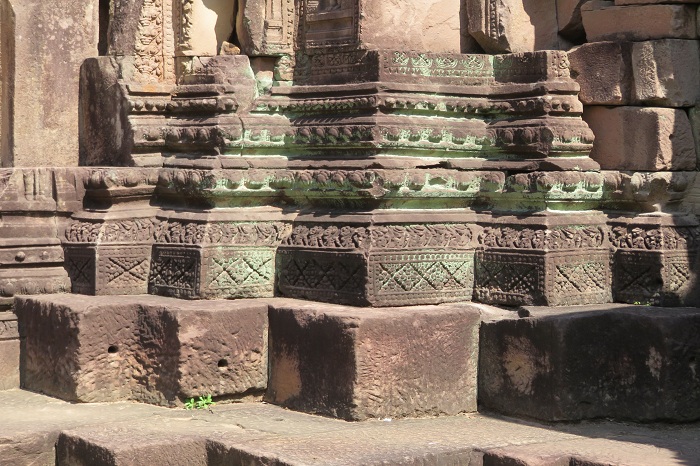 Cambodge temple Prasat Ta Muen Thom colonnes